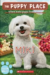Book cover of Miki (The Puppy Place #59) by Ellen Miles