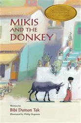 Book cover of Mikis and the Donkey by Bibi Dumon Tak