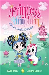 Book cover of Mikka's Magic Present (Princess & Unicorn, #1) by Zanni Louise