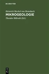Book cover of Mikrogeologie by Heinrich Meckel von Hemsbach