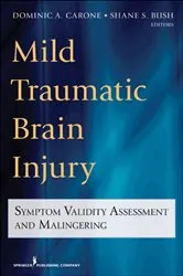 Book cover of Mild Traumatic Brain Injury by Mark A. Mentzer