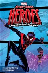 Book cover of Miles Morales Untangles a Web by Terrance Crawford