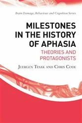 Book cover of Milestones in the History of Aphasia by Juergen Tesak