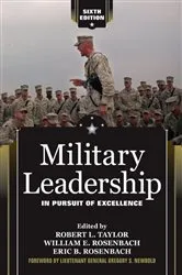 Book cover of Military Leadership (6th ed.) by Robert L. Taylor