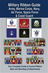 Book cover of Military Ribbon Guide Army, Marine Corps, Navy, Air Force, Space Force & Coast Guard by Col. Frank C. Foster