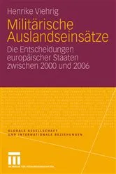 Book cover of Militärische Auslandseinsätze by Henrike Viehrig