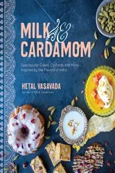 Book cover of Milk & Cardamom by Hetal Vasavada