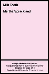 Book cover of Milk Tooth by Martha Sprackland