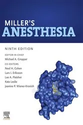 Book cover of Miller's Anesthesia, 2-Volume Set E-Book (9th ed.) by Gropper MD, PhD, Michael A.