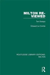 Book cover of Milton Re-viewed by Edward Le Comte