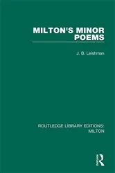 Book cover of Milton's Minor Poems by J. B. Leishman