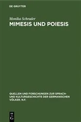 Book cover of Mimesis und Poiesis by Monika Schrader
