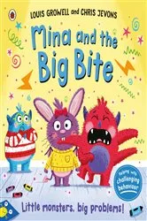 Book cover of Mina and the Big Bite by Louis Growell