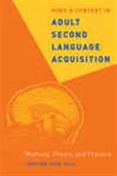 Book cover of Mind and Context in Adult Second Language Acquisition by Unknown