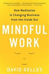 Book cover of Mindful Work by David Gelles