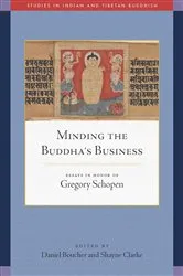 Book cover of Minding the Buddha's Business by Daniel Boucher