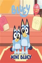 Book cover of Mini Bluey (Bilingual English-Spanish Edition) by Penguin Young Readers Licenses