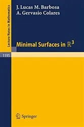 Book cover of Minimal Surfaces in R 3 by Unknown
