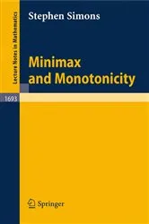 Book cover of Minimax and Monotonicity by Stephen Simons