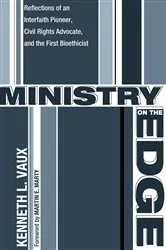 Book cover of Ministry on the Edge by Kenneth L. Vaux