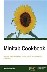 Book cover of Minitab Cookbook by Isaac Newton