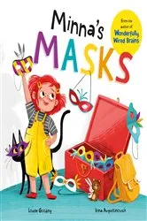 Book cover of Minna's Masks (Wonderfully Wired Stories) by Louise Gooding