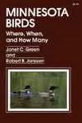 Book cover of Minnesota Birds by Janet Green