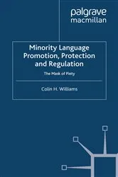 Book cover of Minority Language Promotion, Protection and Regulation by C. Williams