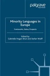 Book cover of Minority Languages in Europe by Unknown