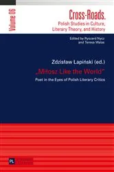 Book cover of «Miłosz Like the World» by Ryszard Nycz