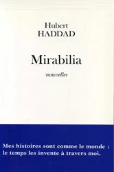 Book cover of Mirabilia by Hubert Haddad