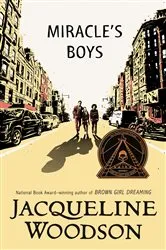 Book cover of Miracle's Boys by Jacqueline Woodson