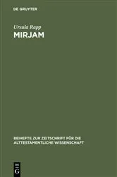 Book cover of Mirjam by Ursula Rapp