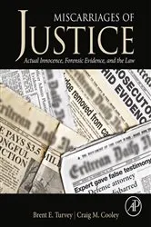Book cover of Miscarriages of Justice by Brent E. Turvey