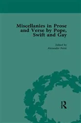 Book cover of Miscellanies in Prose and Verse by Pope, Swift and Gay Vol 2 by Alexander Pettit