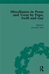 Book cover of Miscellanies in Prose and Verse by Pope, Swift and Gay Vol 3 by Alexander Pettit
