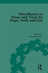Book cover of Miscellanies in Prose and Verse by Pope, Swift and Gay Vol 4 by Alexander Pettit