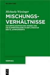 Book cover of Mischungsverhältnisse by Michaela Wiesinger