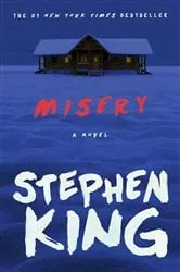 Book cover of Misery by Stephen King