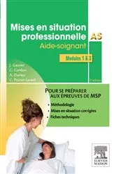 Book cover of Mises en situation professionnelle AS (3rd ed.) by Corine Cordon