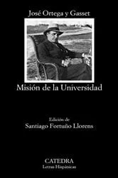 Book cover of Misión de la Universidad by José Ortega y Gasset