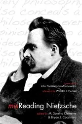 Book cover of misReading Nietzsche by M. Saverio Clemente