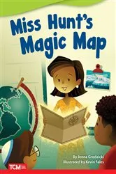 Book cover of Miss Hunt's Magic Map ebook by Jenna Grodzicki