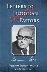 Book cover of Missing Letters to Lutheran Pastors, Hermann Sasse by Herman J Otten