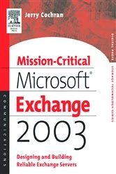 Book cover of Mission-Critical Microsoft Exchange 2003 by Jerry Cochran