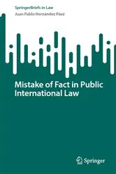 Book cover of Mistake of Fact in Public International Law by Juan Pablo Hernández Páez