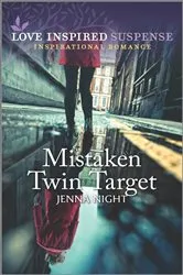 Book cover of Mistaken Twin Target by Jenna Night