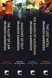 Book cover of Mistborn: The Wax & Wayne Series by Brandon Sanderson