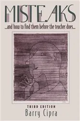 Book cover of Misteaks. . . and how to find them before the teacher does. . . (3rd ed.) by Barry Cipra