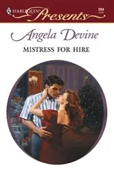 Book cover of Mistress for Hire by Angela Devine